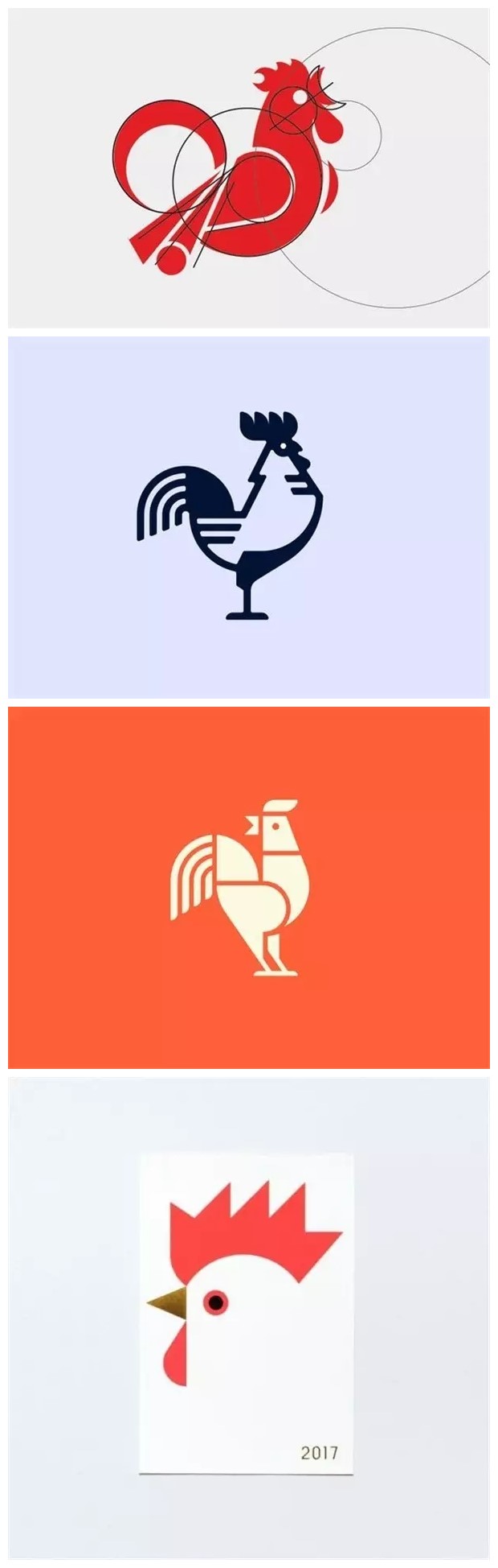 以鸡为元素的logo设计欣赏